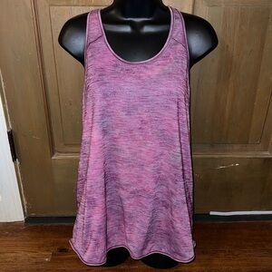 LAST CALL Lululemon Athletica Heathered Plum Razor Back Yoga Tank Top Size 6
